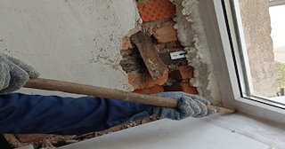Демонтаж оконных откосов по выгодной цене от 511 руб. в Дальнереченске - Сварной-Длн